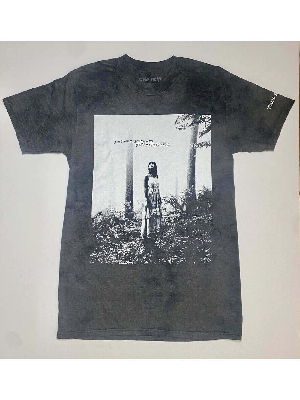 Taylor Swift Small Shirt RARE Greatest Love of All Time Folklore 2020 Official